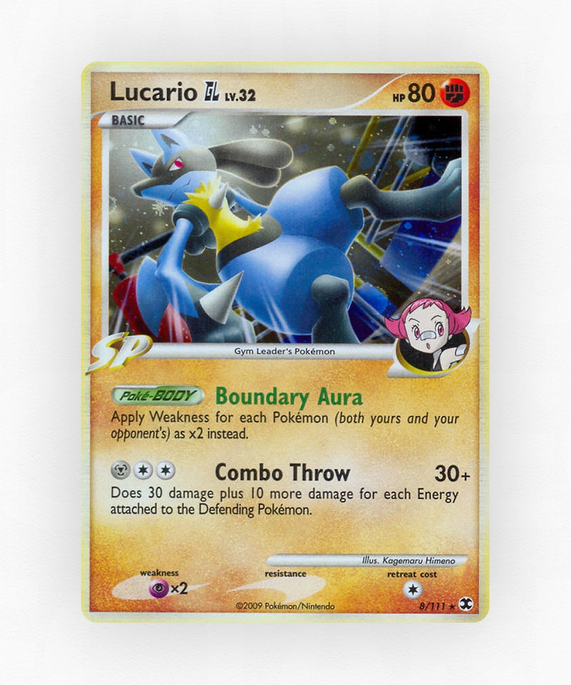 Lucario GL - Rising Rivals 8/111 (Reverse Holo)