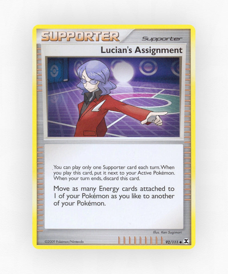 Lucian's Assignment - Rising Rivals 92/111 (Reverse Holo)