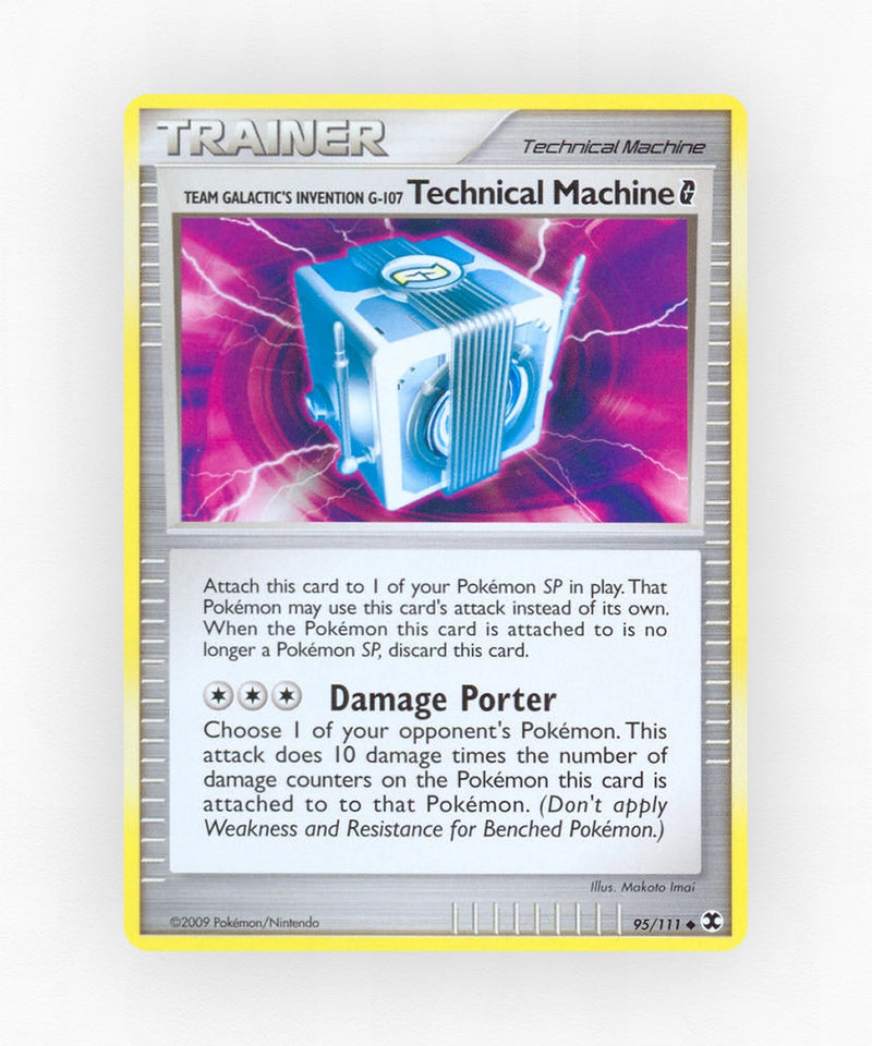 Team Galactic's Invention G-107 Technical Machine G - Rising Rivals 95/111 (Non-Holo)