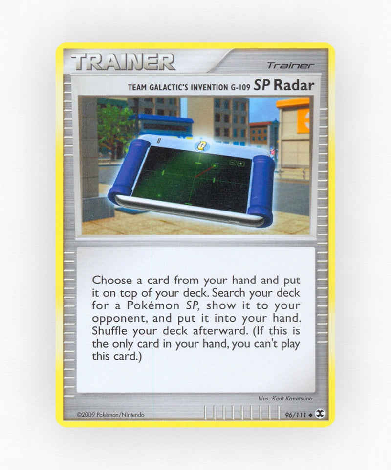 Team Galactic's Invention G-109 SP Radar - Rising Rivals 96/111 (Non-Holo)