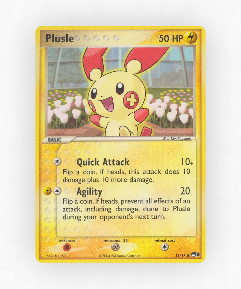 Plusle - POP Series 1 13/17 (Non-Holo)