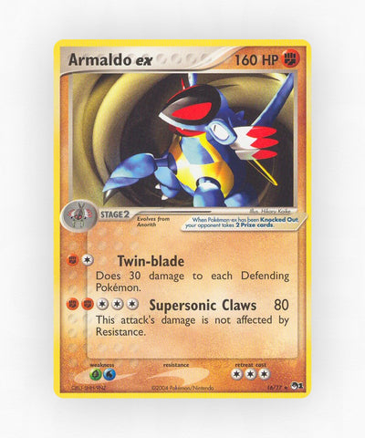 Armaldo ex - POP Series 1 16/17 (Holo)