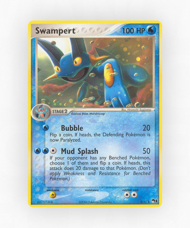 Swampert - POP Series 1 5/17 (Holo)