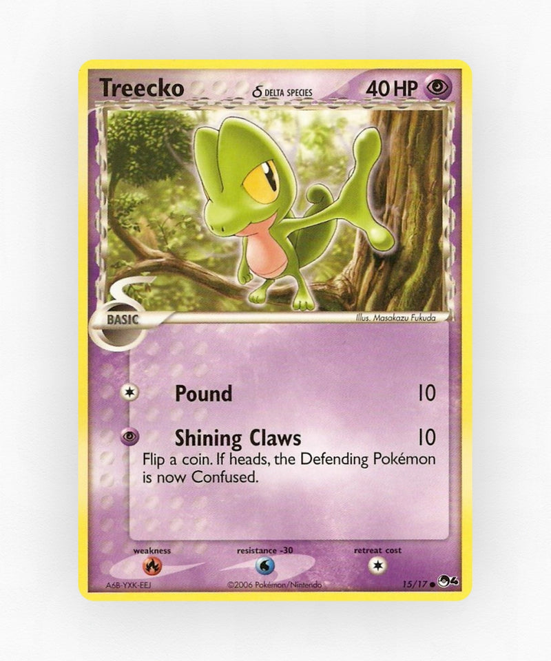Treecko δ - POP Series 4 15/17 (Non-Holo)