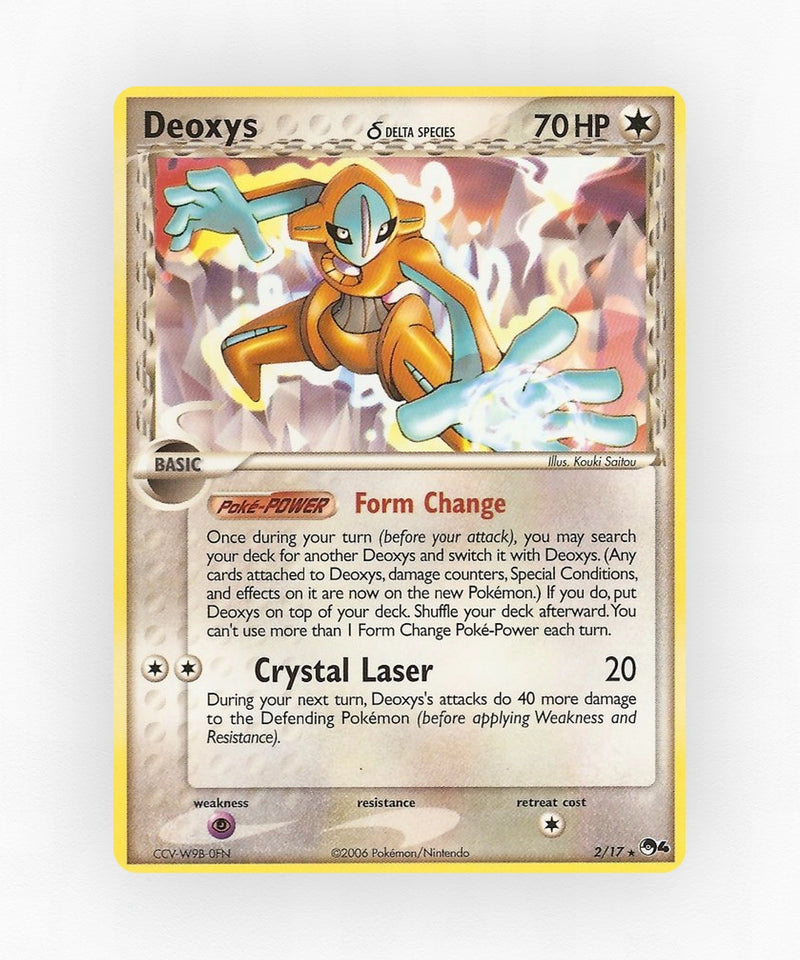 Deoxys δ - POP Series 4 2/17 (Non-Holo)