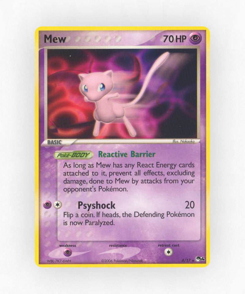 Mew - POP Series 4 4/17 (Holo)