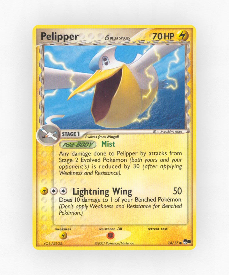 Pelipper δ - POP Series 5 14/17 (Holo)