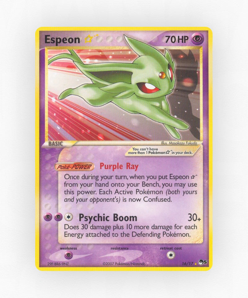 Espeon ☆ - POP Series 5 16/17 (Non-Holo)