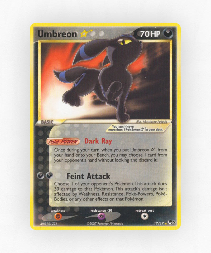 Umbreon ☆ - POP Series 5 17/17 (Non-Holo)