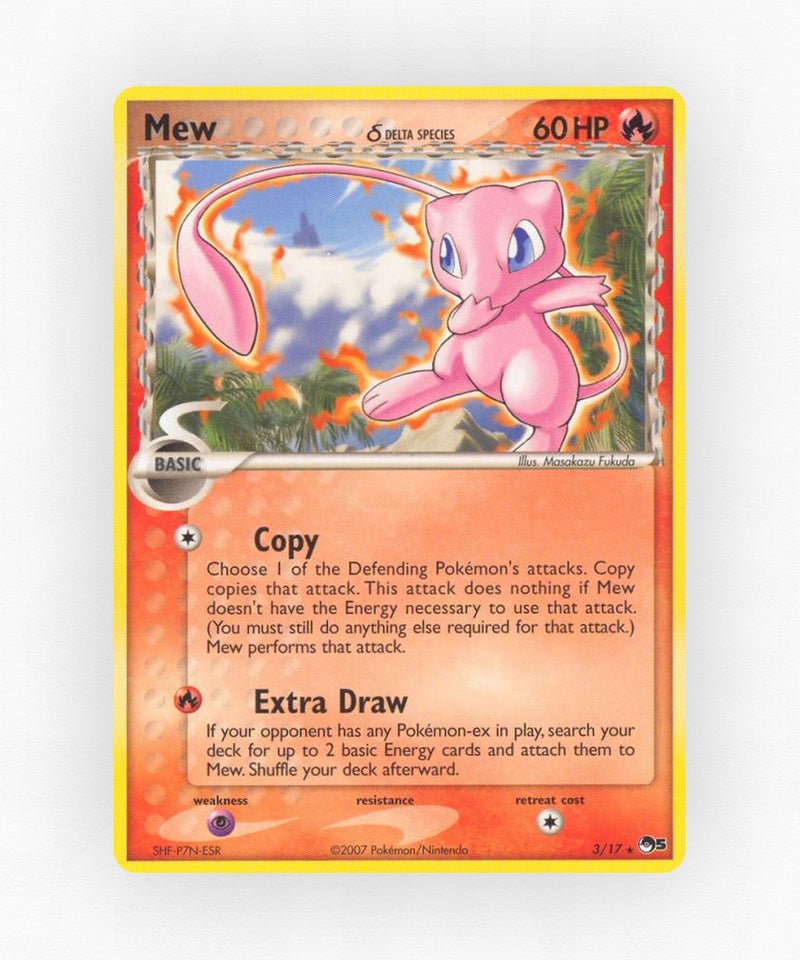 Mew δ - POP Series 5 3/17 (Non-Holo)