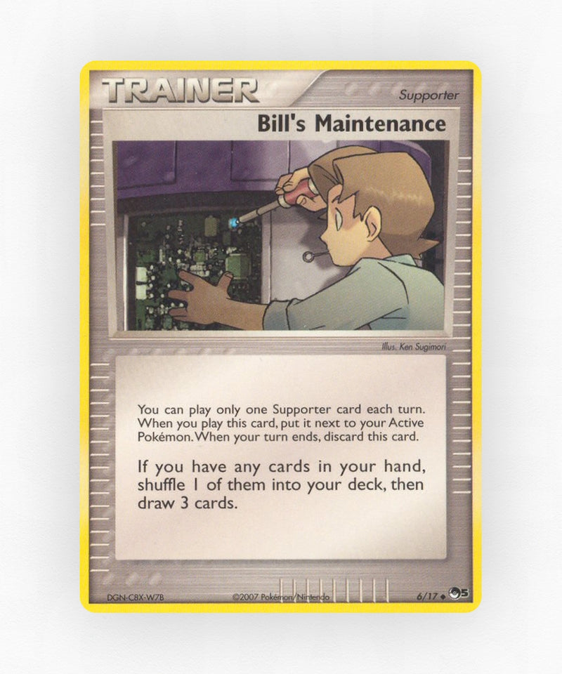 Bill's Maintenance - POP Series 5 6/17 (Non-Holo)