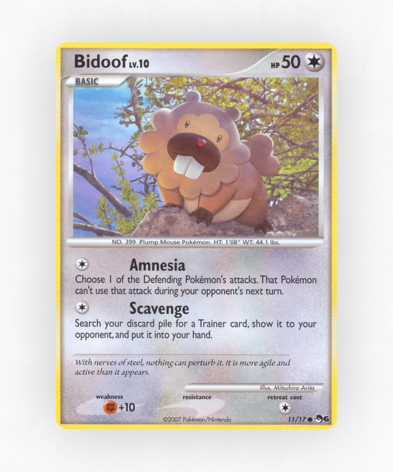 Bidoof - POP Series 6 11/17 (Non-Holo)