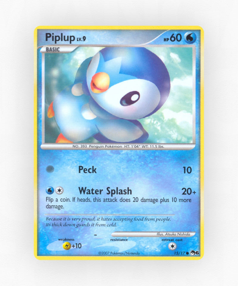 Piplup - POP Series 6 15/17 (Non-Holo)
