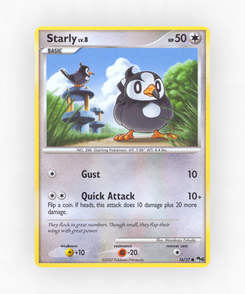 Starly - POP Series 6 16/17 (Non-Holo)