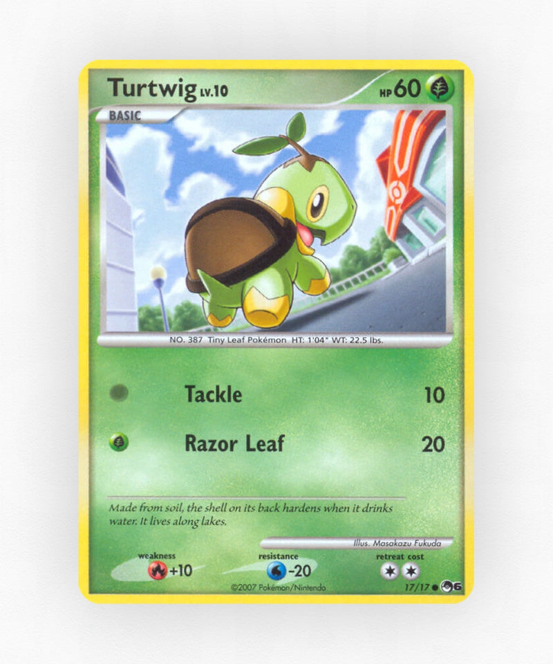 Turtwig - POP Series 6 17/17 (Non-Holo)