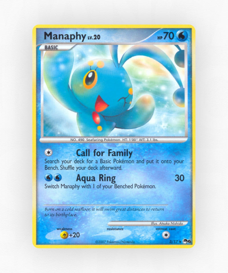 Manaphy - POP Series 6 3/17 (Holo)