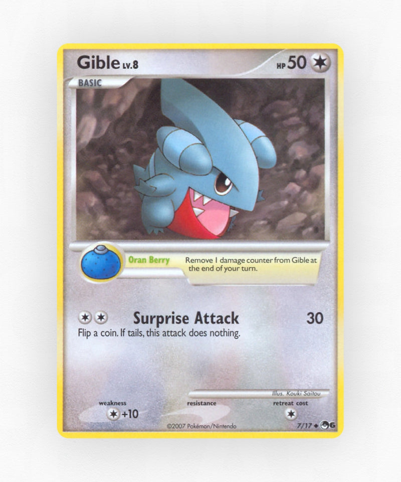 Gible - POP Series 6 7/17 (Non-Holo)