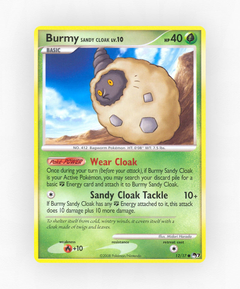 Burmy Sandy Cloak - POP Series 7 12/17 (Non-Holo)