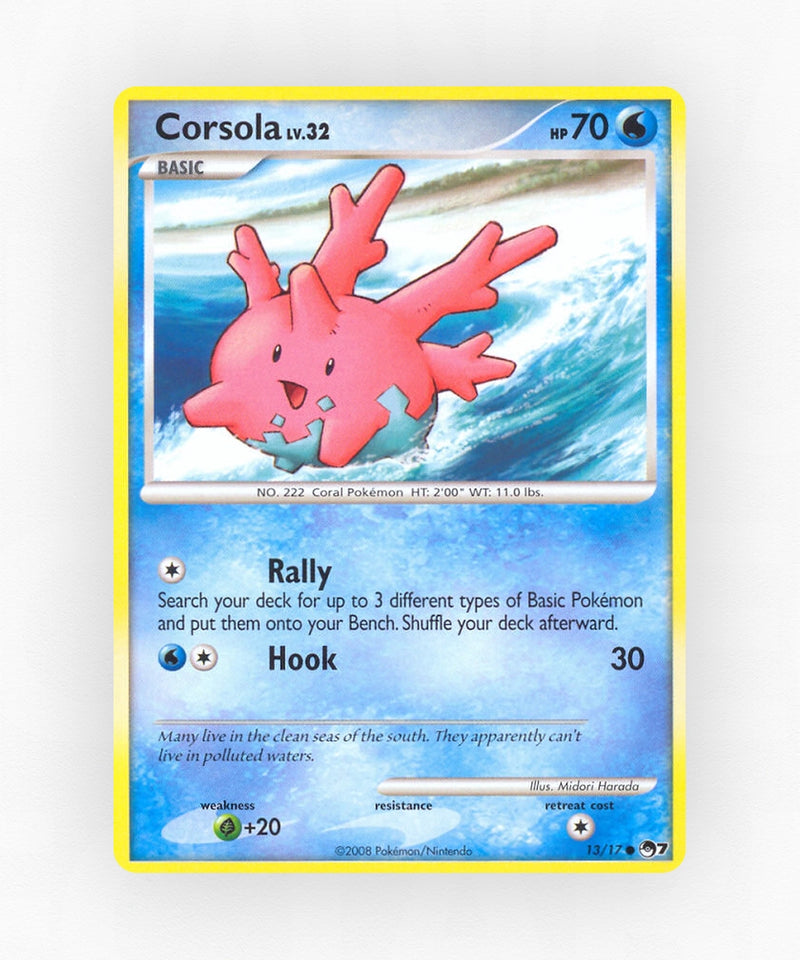 Corsola - POP Series 7 13/17 (Non-Holo)