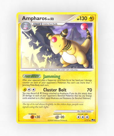 Ampharos - POP Series 7 1/17 (Non-Holo)