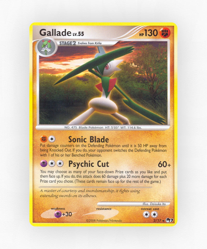 Gallade - POP Series 7 2/17 (Non-Holo)