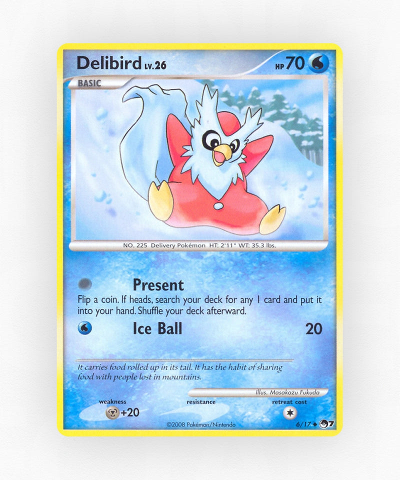 Delibird - POP Series 7 6/17 (Non-Holo)