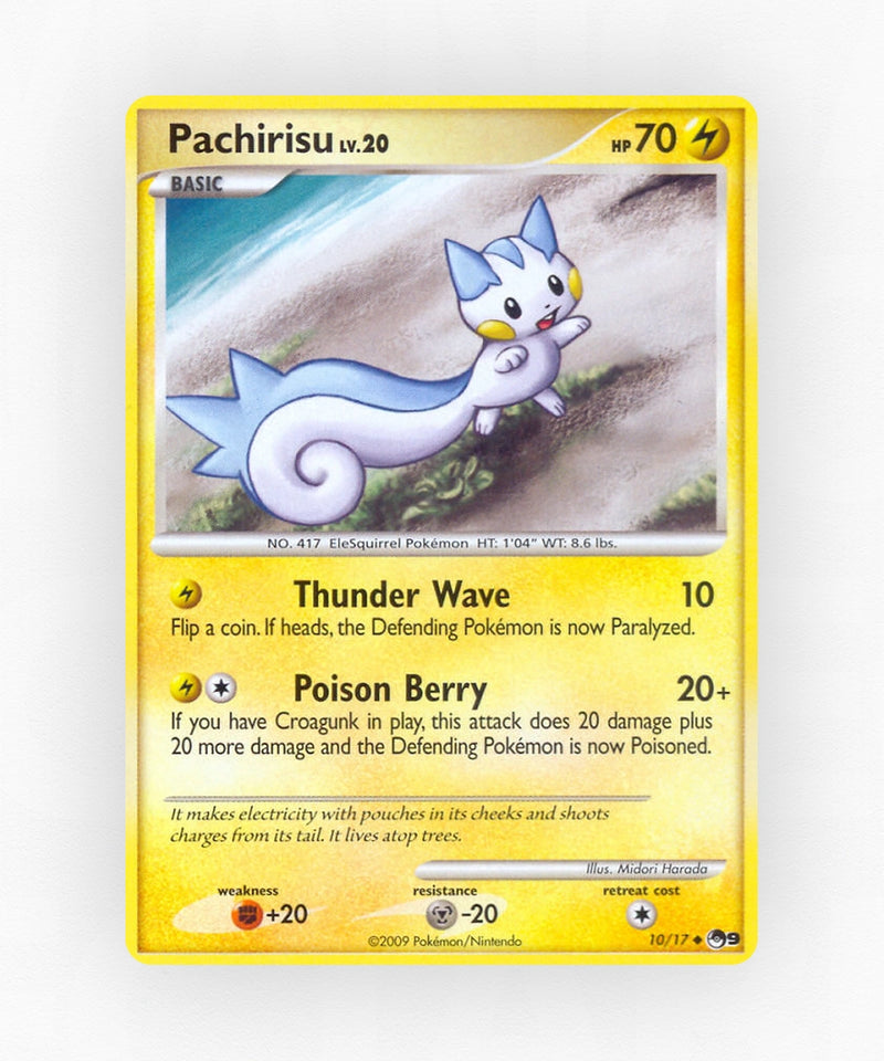 Pachirisu - POP Series 9 10/17 (Non-Holo)