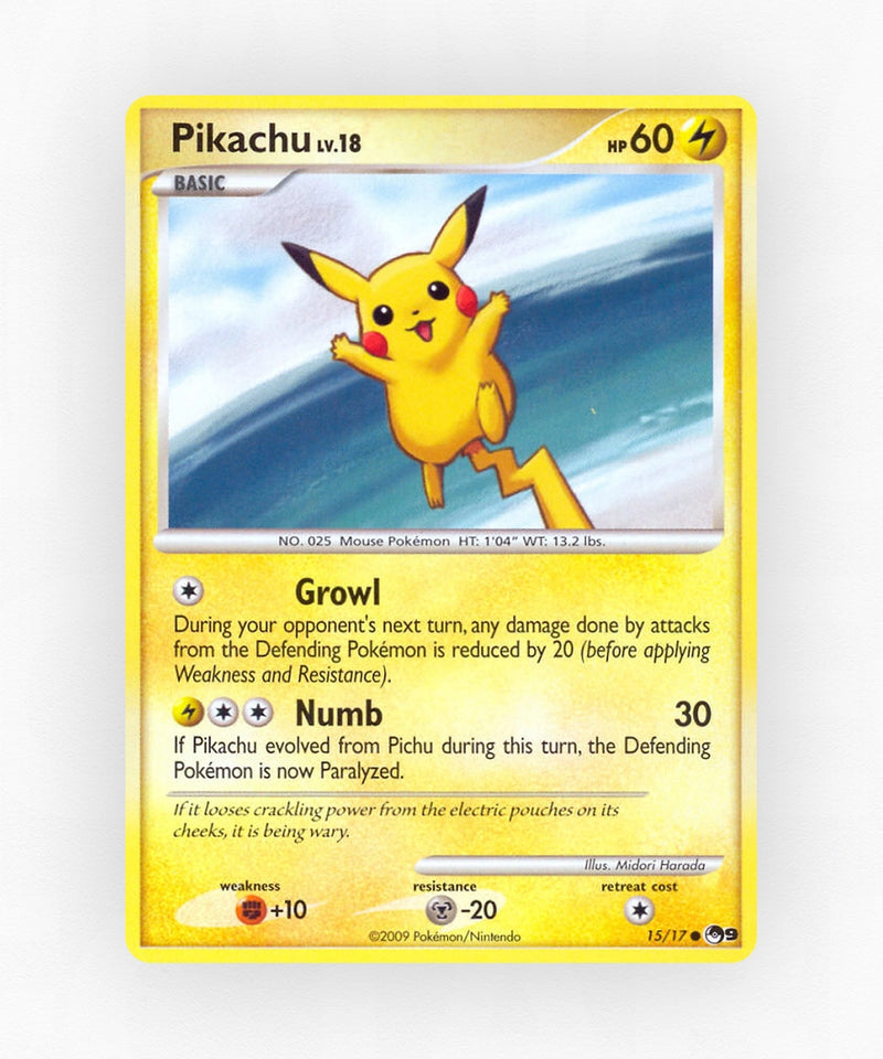 Pikachu - POP Series 9 15/17 (Non-Holo)