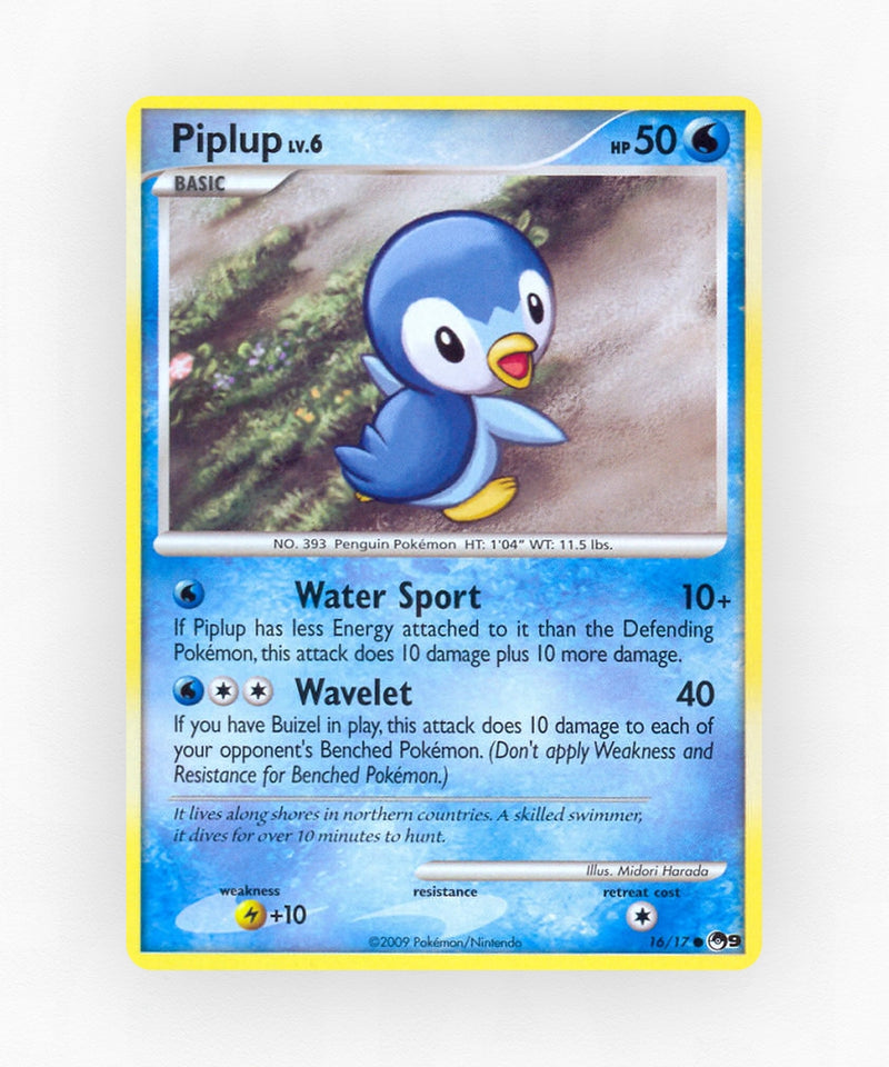 Piplup - POP Series 9 16/17 (Non-Holo)