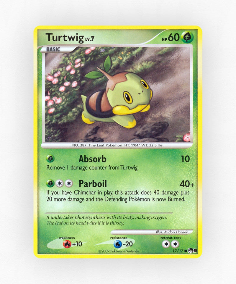 Turtwig - POP Series 9 17/17 (Non-Holo)