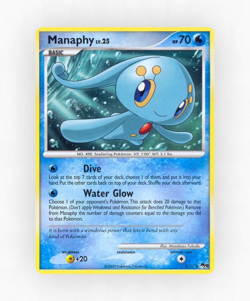 Manaphy - POP Series 9 2/17 (Non-Holo)