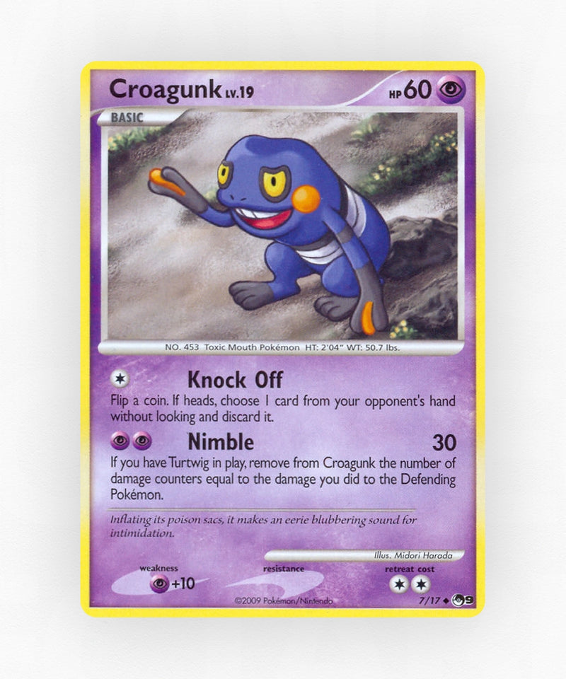 Croagunk - POP Series 9 7/17 (Non-Holo)