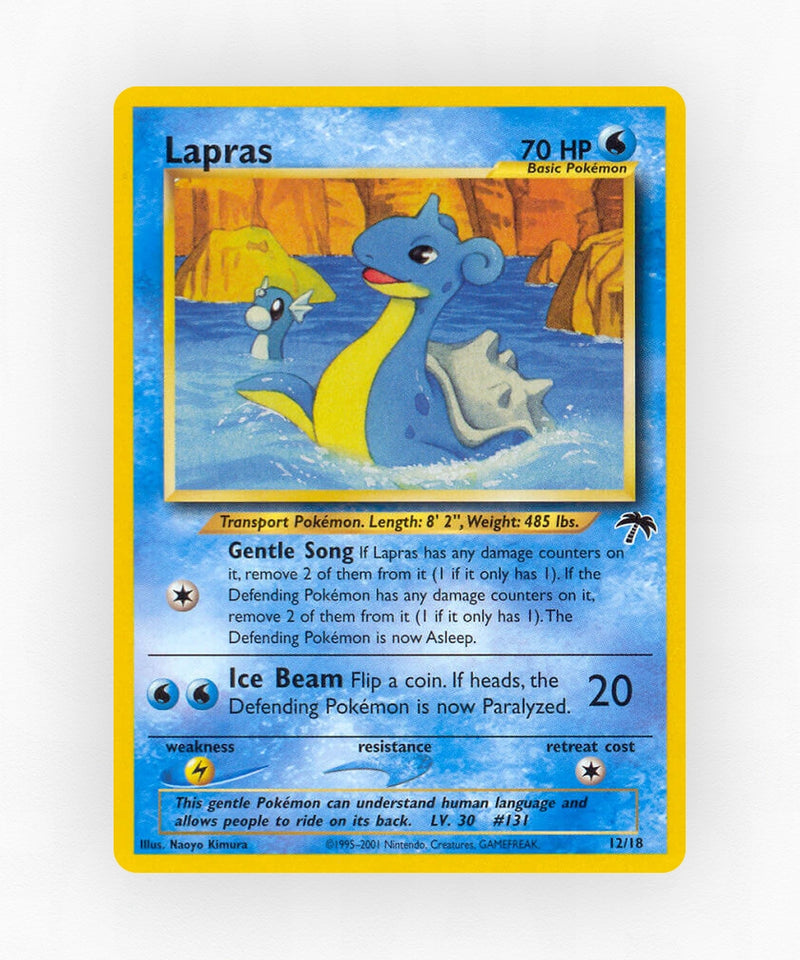 Lapras - Southern Islands 12/18 (Non-Holo)