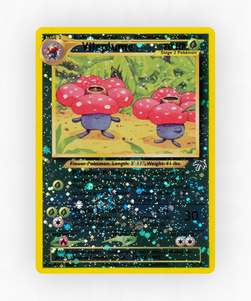 Vileplume - Southern Islands 17/18 (Reverse Holo)