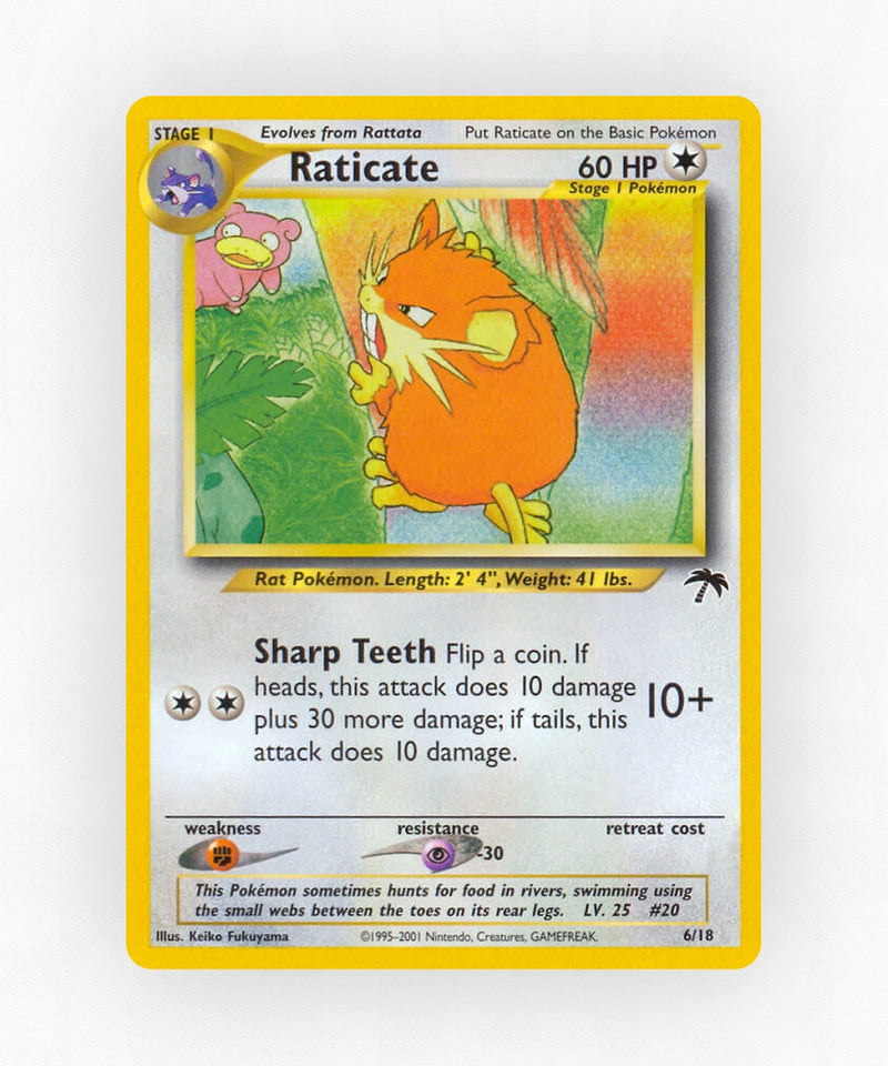 Raticate - Southern Islands 6/18 (Non-Holo)