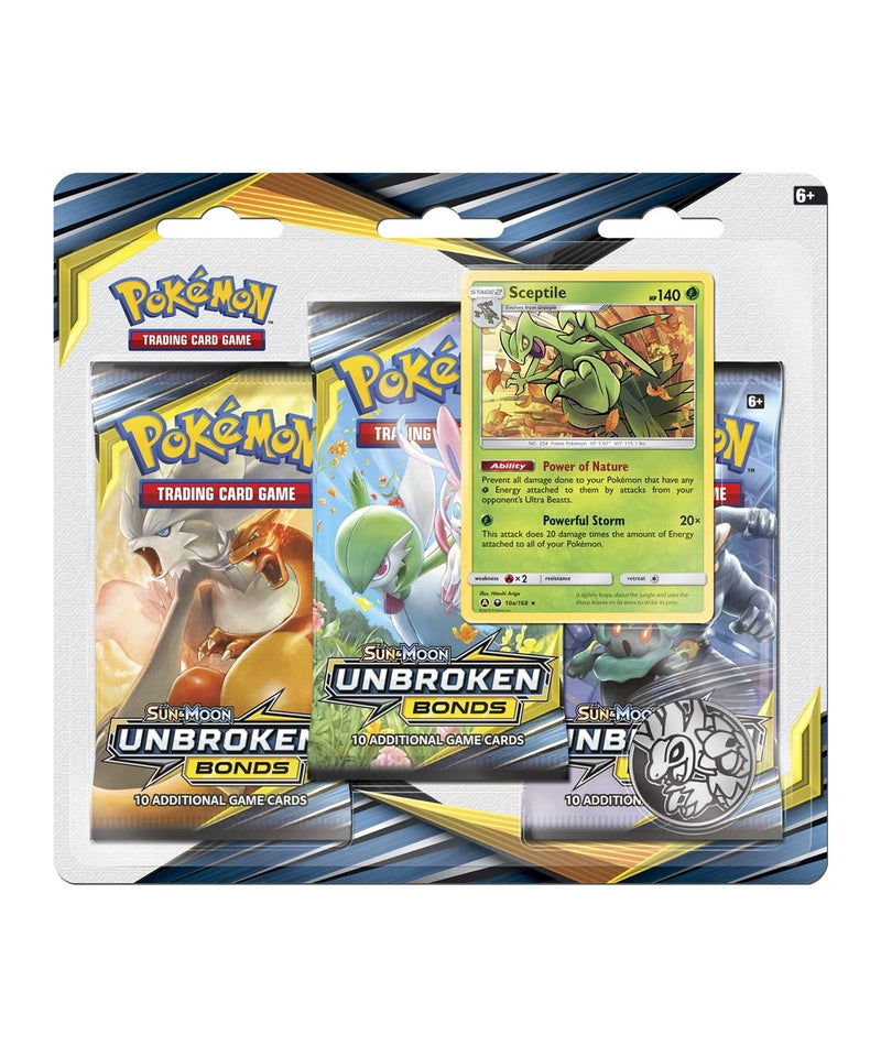 Unbroken Bonds 3-Pack Blister - Sceptile