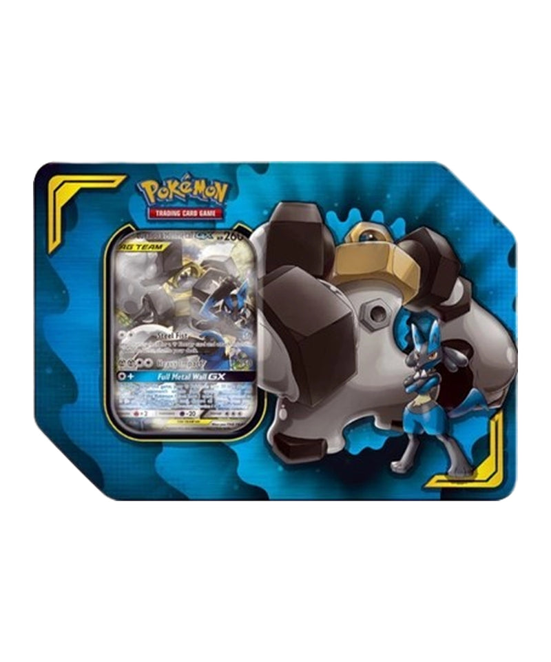 Unified Minds Power Partnership Tin - Lucario & Melmetal GX