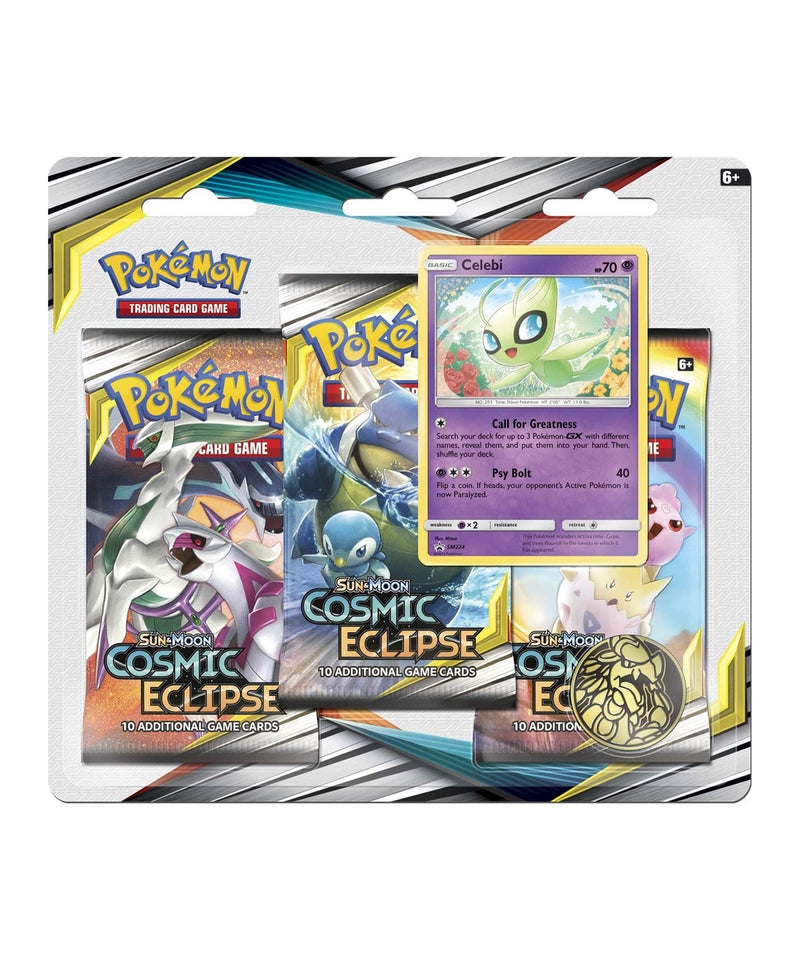 Cosmic Eclipse 3-Pack Blister - Celebi