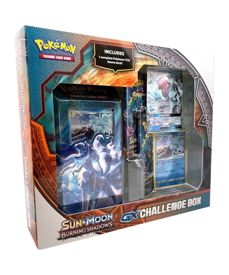 Burning Shadows Alolan Ninetales GX Challenge Box