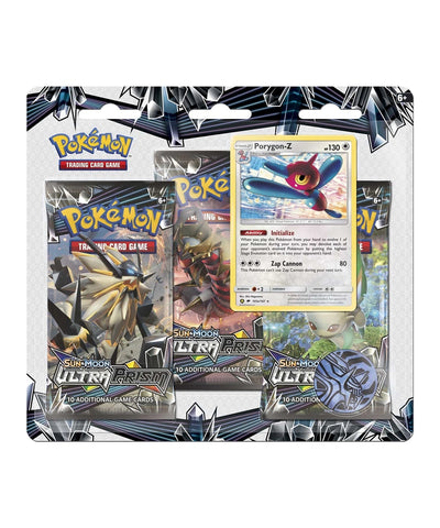 Ultra Prism 3-Pack Blister - Porygon-Z