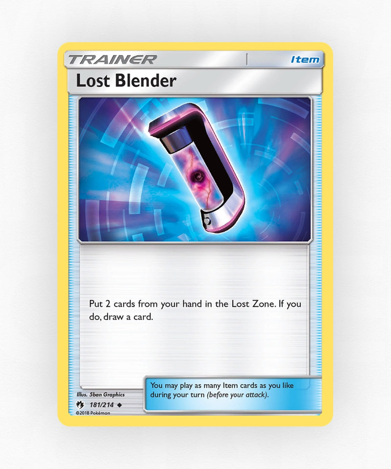 Lost Blender - Lost Thunder 181/214 (League Stamp)