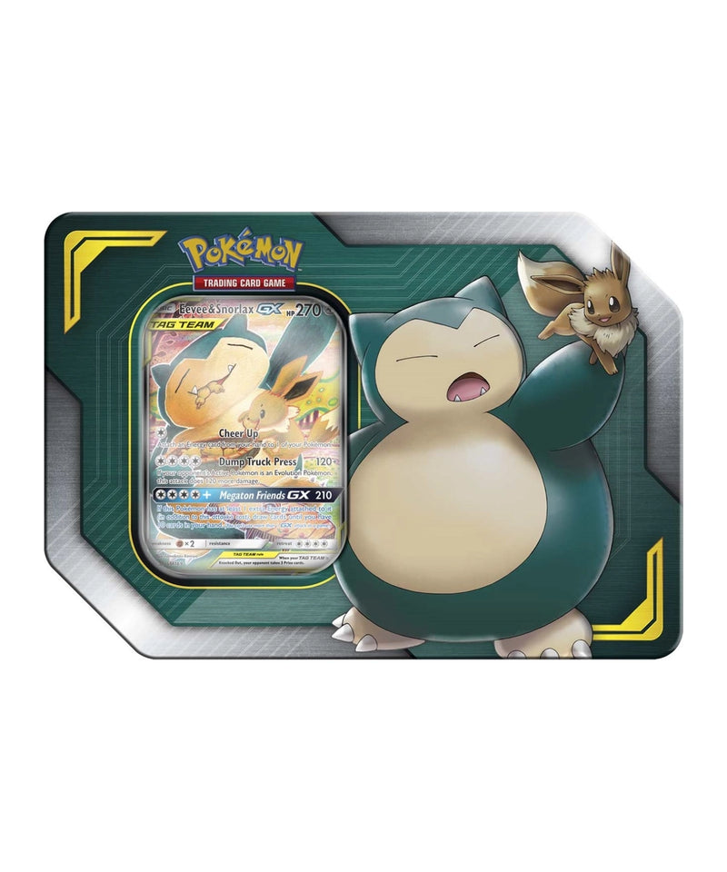 Team Up TAG TEAM Tin - Eevee & Snorlax GX
