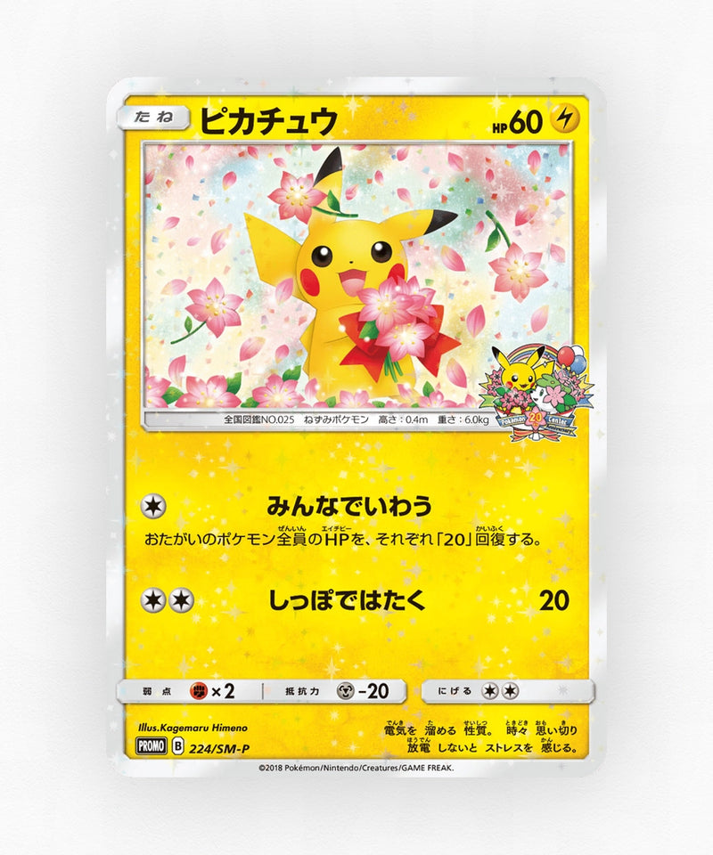 Pikachu - Sun & Moon Promos 224/SM-P (Holo)