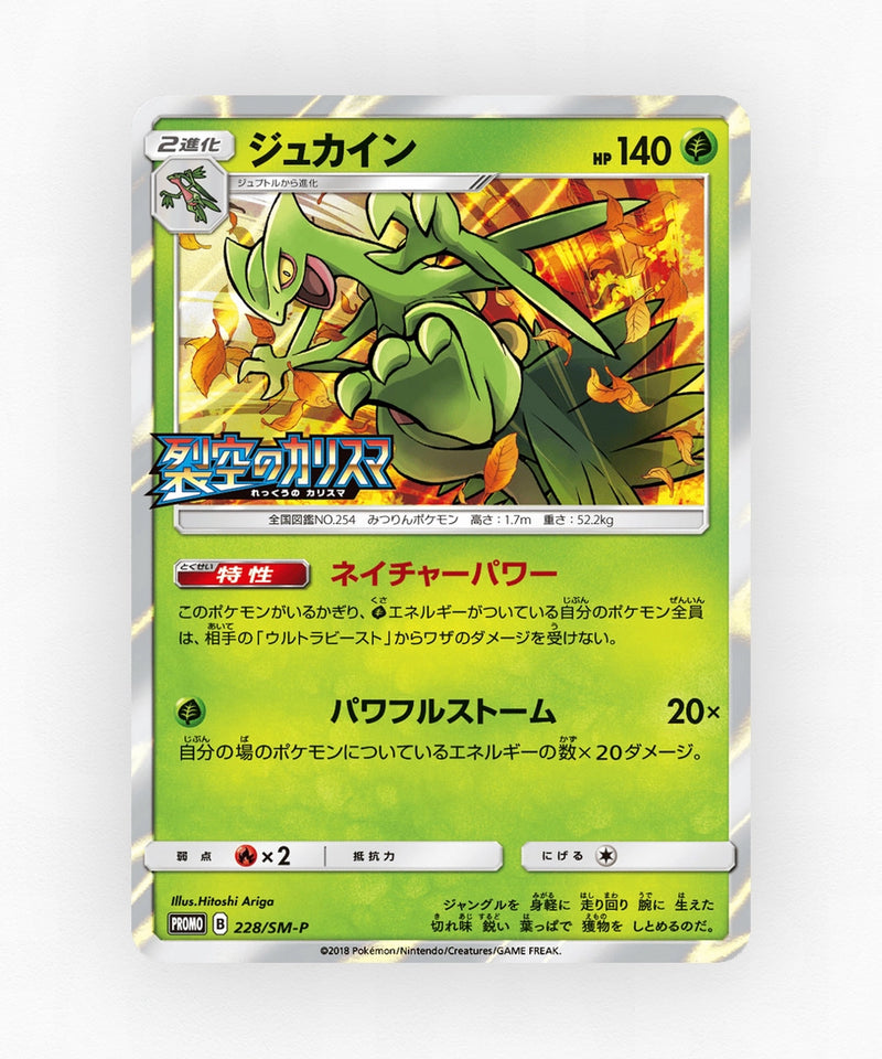 Sceptile - Sun & Moon Promos 228/SM-P (Holo)
