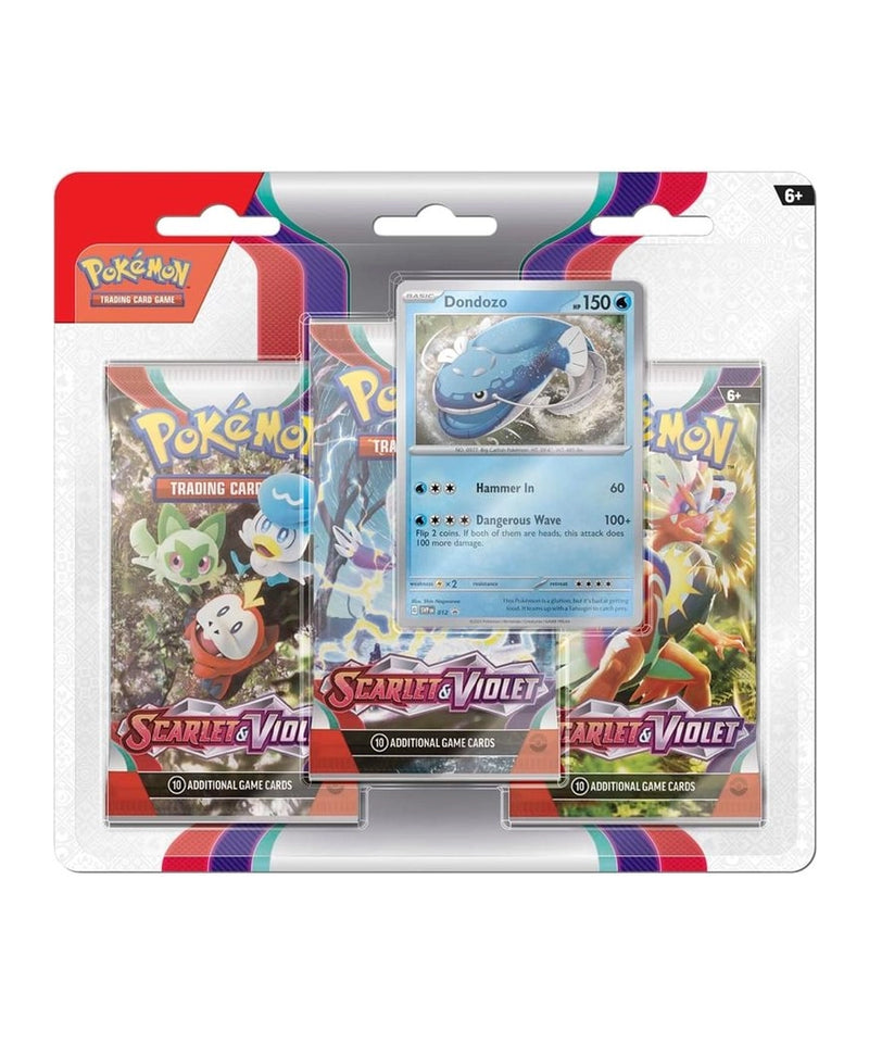 Scarlet & Violet 3-Pack Blister - Dondozo