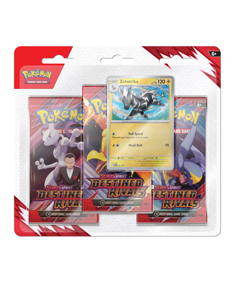 Destined Rivals 3-Pack Blister - Zebstrika