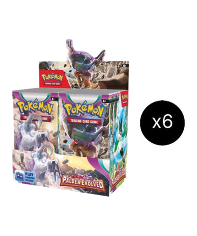 Paldea Evolved Booster Box Case