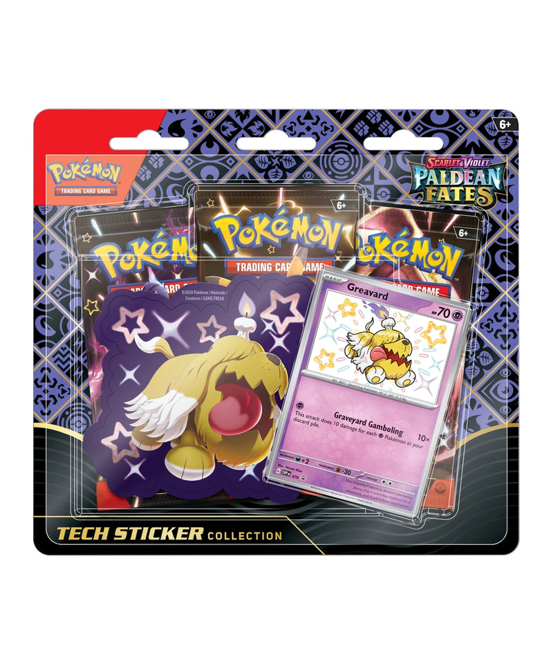 Paldean Fates Tech Sticker Collection - Greavard