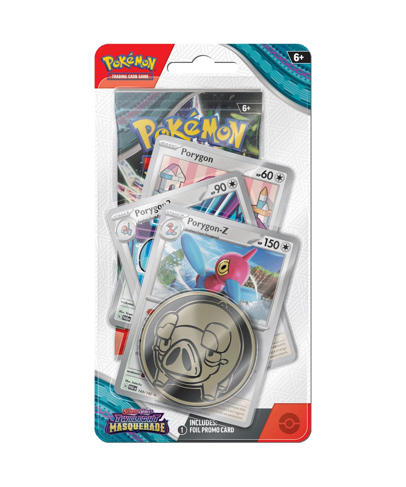 Twilight Masquerade Premium Checklane Blister - Porygon