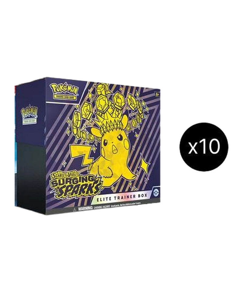 Surging Sparks Elite Trainer Box Case